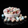 7A Shoushan Stone Loose Beads for DIY Bracelets and Necklaces: Semi-finished Round Crystal Jade Accessories