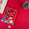 Leave No Mark Christmas Stationery Set Less Rubber Debris Eraser Ruler  Gifts For Kids