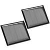 2PcsSet 115MA2V Polycrystalline Silicon Solar Panel Board Portable Solar Charger Kit