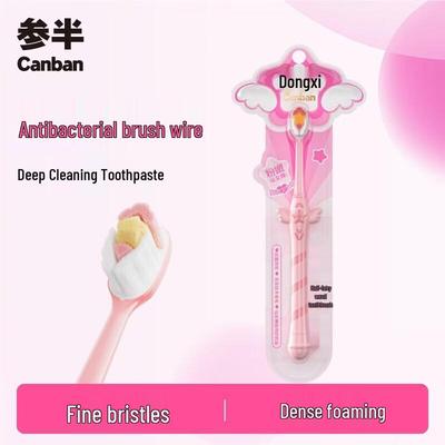 Canban Fairy Wand Weiche Zahnbürste 5er-Pack