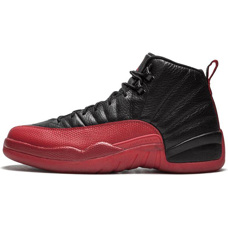 

Мужские кроссовки Air Jordan 12 Retro Flu Game 2016 Черный черный университетско-красный 130690-002 41