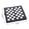 1 Set Plastic Mini International Chess Folding Magnetic Chessboard Board Game Portable Home Outdoor Kid Toys Light Weight