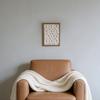 Handmade Woven Tapestry Frame Framed Boho Cotton Wall Art Wooden Rope Wall Hanging