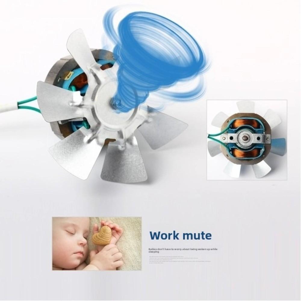 6/8/10/12 Inch Exhaust Fan Low Noise Electric Blower Fan Durable Household Air Ventilator Kitchen