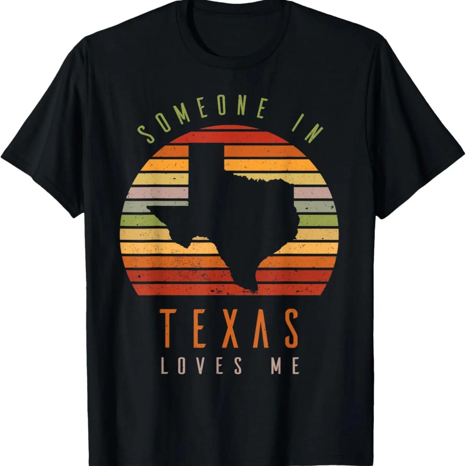 Vintage Texas Chica Retro Texas Chica T-Shirt S чёрный