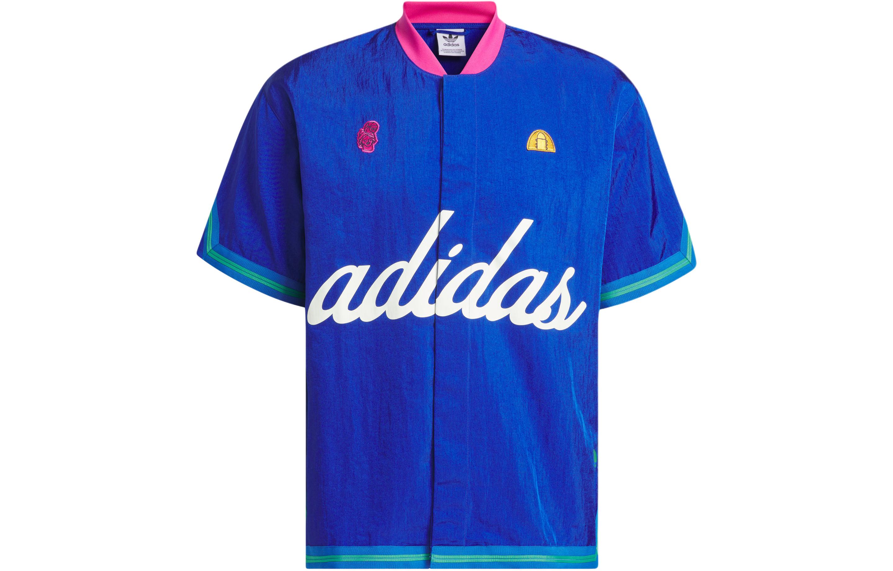Adidas Originals HOOP YORK CITY WARM UP TOP Basketball Jersey Unisex Blue IT9956 M