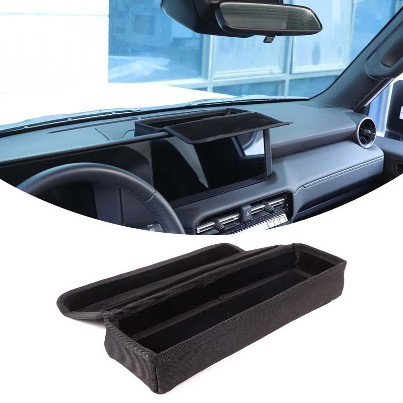 For Toyota Land Cruiser Prado LC250 2024+ Oxford Cloth Car Central Control Screen Storage Box Navigation Screen Rear Storage Box