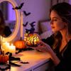 Halloween Witch Gothic Home Decor Battery Operated Tabletop Decoration for Indoor Use