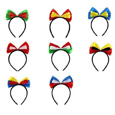 Fashionable Multi Color Bowknot Hairbands Halloween Headwear Hairpieces For Costume Parties And Casual Outfits