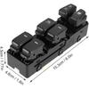 Electric Window Controller Driver Side Power Master Window Control Switch Fit for Hyundai Sonata 2011-2016 93570-3S000 Suitable for Multiple Vehicle