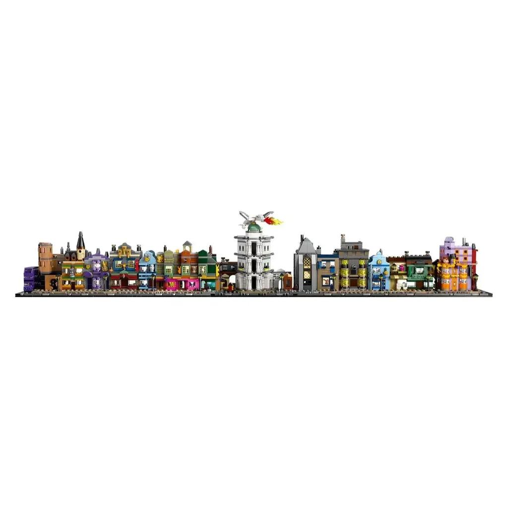 Creative New compatible with Diagon Shop Street View House Model Model Cottage DIY Toys Birthday Toy Gifts and Halloween Gifts