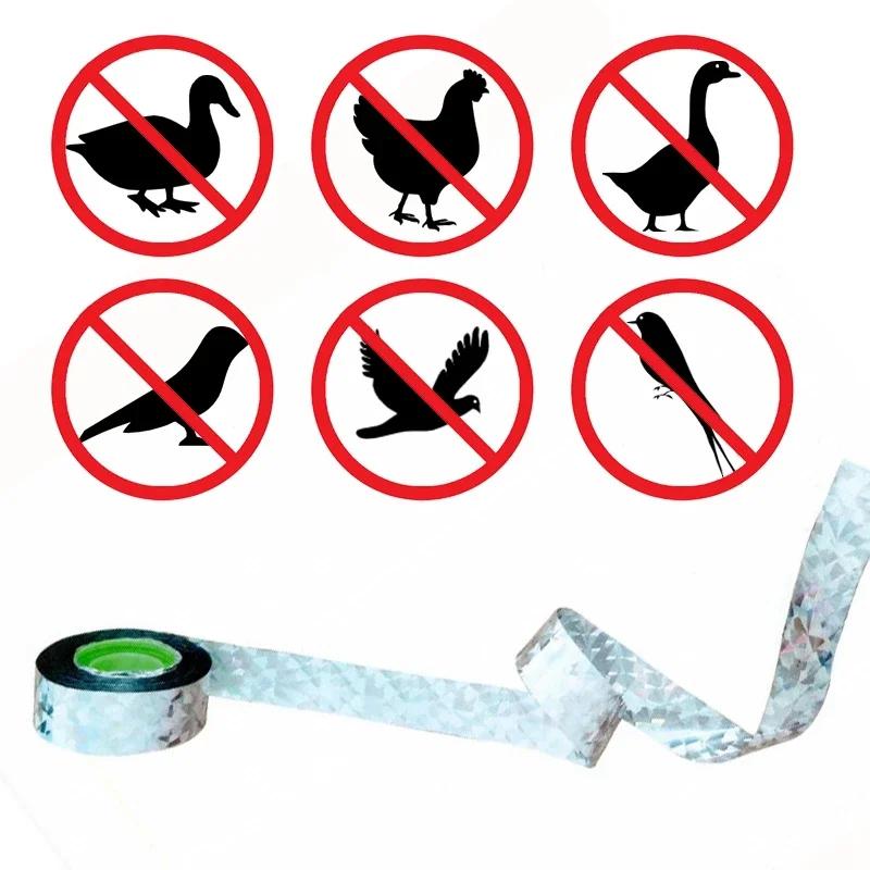 50/80M Anti-Vogel-Abwehr Blinkendes Reflexband Fuchs Tauben Erschrecken Band Gerät Doppelseitige Vogel Repeller Schädlingsbekämpfung