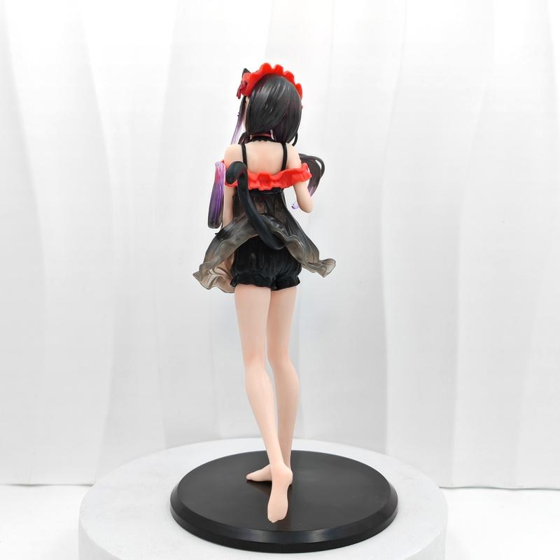 New Product Date A Live Handmade Action Figure Tokisaki Kurumi Pajamas Beautiful Girl Anime Peripheral Desktop Accessories