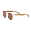 Earth Wood Reine Polarized Sunglasses Walnut Brown