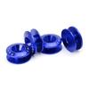 Blue JDM Quick Release Fasteners For Car Bumpers Trunk Fender Hatch Lids Kit