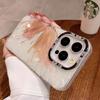 Glitter Butterfly Case For iPhone 11 12 13 14 15 Pro Max 15 Plus Laser Shell Pattern Cover For iPhone X XS Max Hard Case