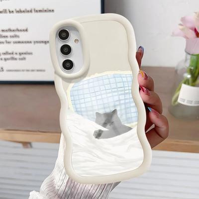 Weiche Handyhülle für Samsung Galaxy A21s A15 A52 A14 A11 A13 A12 A16 A22 A53 A06 A23 A33 A03 A04 A05 Cartoon Hund