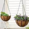 Hanging Basket Flower Pot Chain Hydroponic Plant GrowsTool with 3 Hooks Ornament