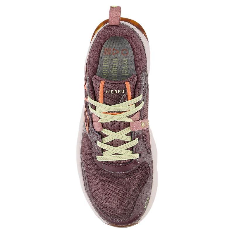 New Balance Women's Fresh Foam X Hierro V8 'Licorice Gulf Red' Women's Sneakers WTHIERP8