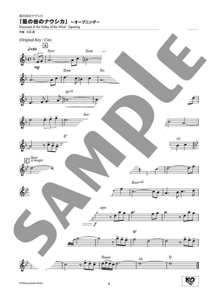 Recorder Studio Ghibli Melodies 100