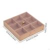 Deluxe Wooden Snack Tray Assortment