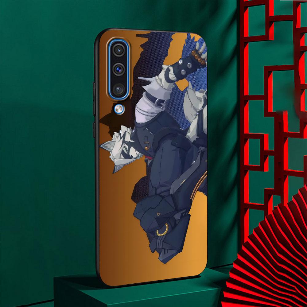 

Чехол для Samsung Galaxy A03 A04s A20 A30 A20e A70 A70s A50 A40 A30s A50s A20s A10s с изображением из аниме Zenless Zone Zero, черный, из ТПУ Samsung A10