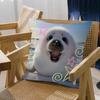 Seal Sea Personalized Pillow Cover Kids Bedroom Wild Party Decor Pillowcase Kid Birthday Shower Gift