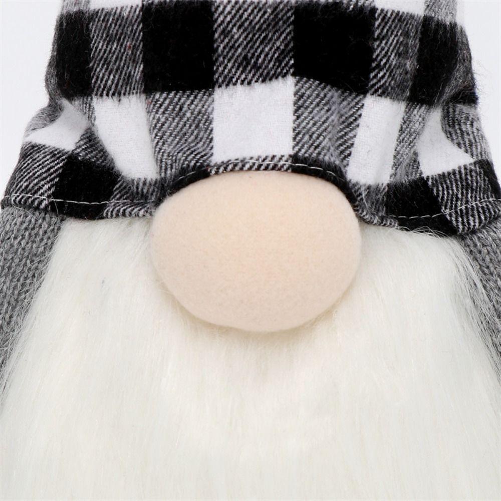 Soft Faceless Old Man Ornaments Cute Merry Christmas Doll Christmas Rudolf Doll  Hotel Office Decor