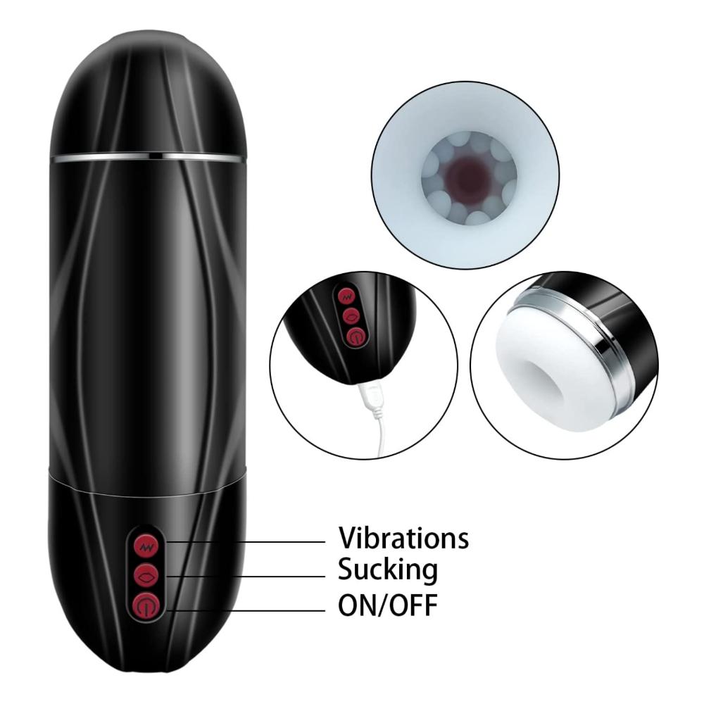 Automatic Sucking Male Mastubator Blowjob Masturbation Equipment Machine Sex Toys Adult Goods for Men Man Masturbators Cup