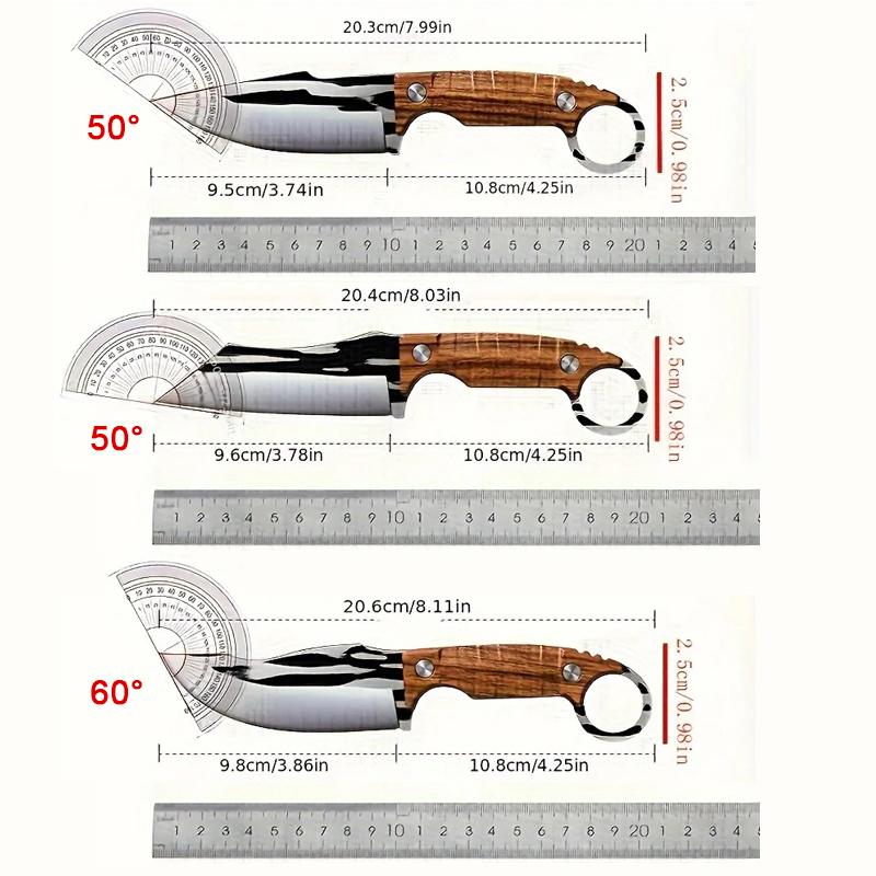 Professional Kitchen Knives Stainless Steel Boning Knife Pocket Slicing Meat Cleaver Butcher Fruit Knife Kitchen Cooking Tools