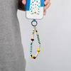 Handy-Kette Handgemacht Retro-Perlen Farbkombination Dickes Lanyard Anti-Verlust Sicherer Handy-Riemen Handy-Zubehör