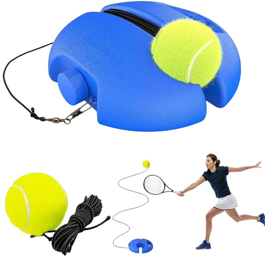 2026 New Tennis Ball Training Baseboard, Tennis Practice Rebounder, Portable Self Training Tool for Beginners,Indoor Outdoor Tennis Return Equipment