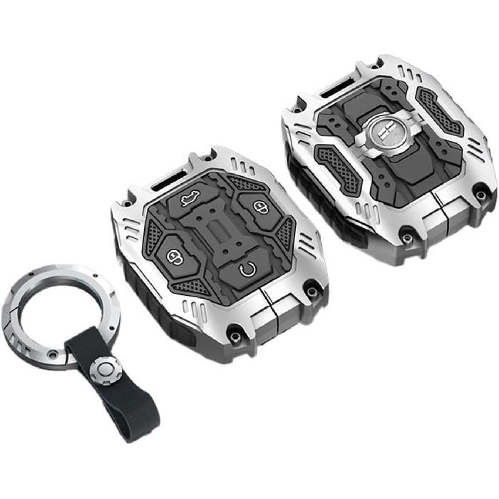

Car Key Case Bag Fit for Jetour T2 Traveler 2023 2024 Fob 4 Buttons Control Cover Buckle Accessories(D) 1pcs