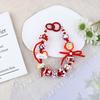 Color Cute Hand Drawn Beaded Mobile Phone Chain Pendant Anti Loss Phone Case Wrist Bag Hangings Decoration