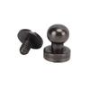 20set Brass Rivets Rust Resistance Round Head Screws   Accessories for Handbags Shoes