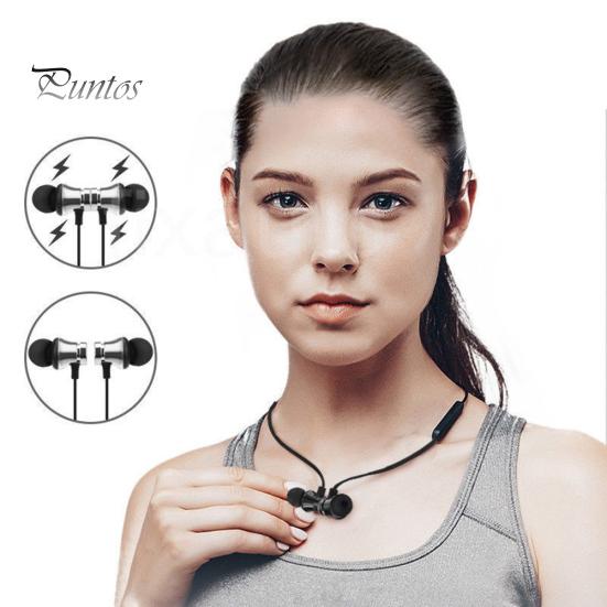 

XT11 In-ear Wireless Bluetooth-compatible Sport Magnetic Headset Stereo Music Earphones
