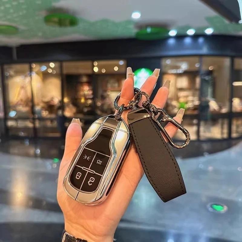 Car Key Case For Maserati Levante Ghibli Quattroporte Gt Granturismo Grancabrio Tpu Cover Shell Fob Protector Accessories