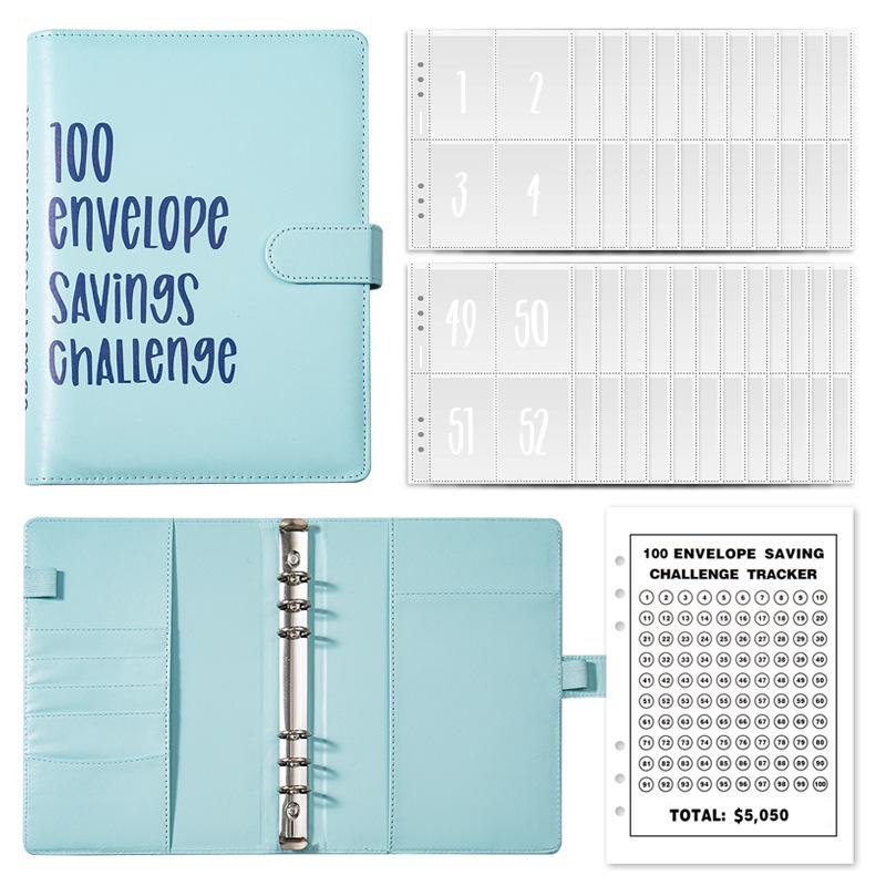 100-Day Money Saving Challenge: Cash Envelope Budget Binder