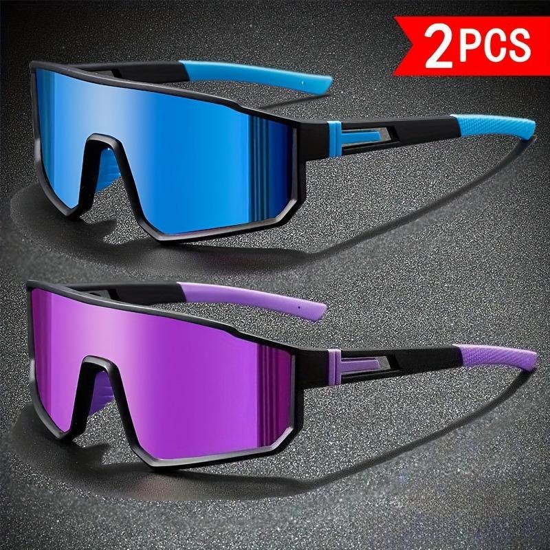 2 STÜCK Shades Radbrille Mtb Brille Für Biker Shade Outdoor Sportbrille UV400
