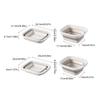 Colander For Kitchen Folding Colander Bowl Strainers For Kitchen Double Layer Washing Basket Fruit Bowl Pasta Drainer Cleaning