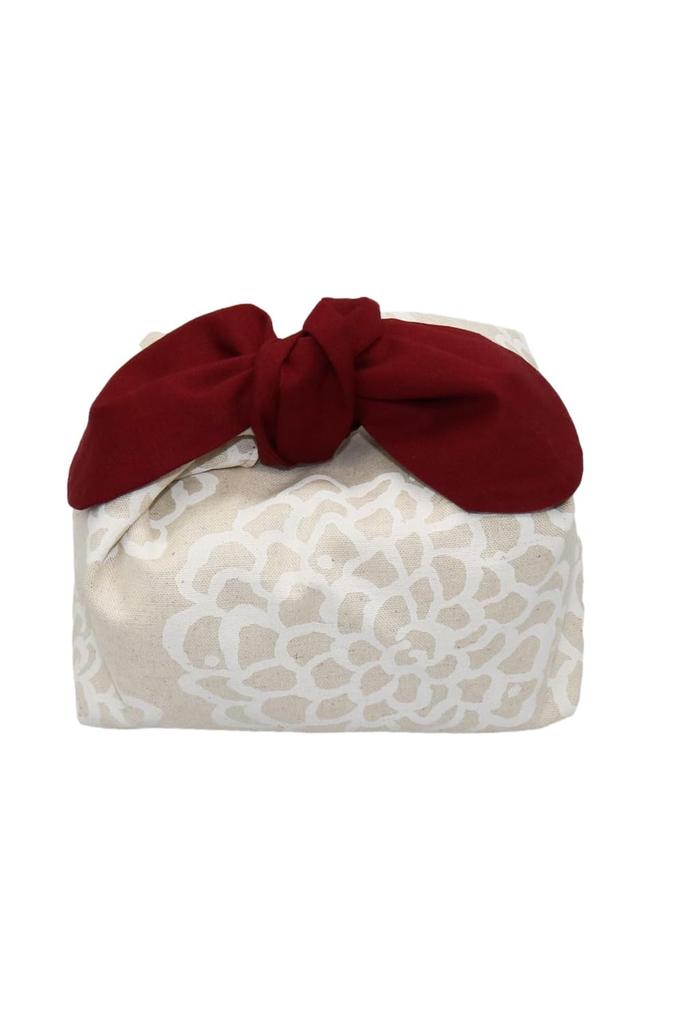 Insulated Lunch No Azuma Darya x Bag, Strings, Tie-On Type, Bag, Ribbon, (Off-White Lacquer)