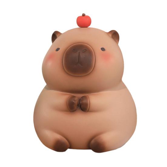 Vinyl Wasserschwein Spardose Cartoon Tier Bargeld Münzaufbewahrungsbehälter Kinder Erwachsene Geldspardose Glas Schreibtischdekoration