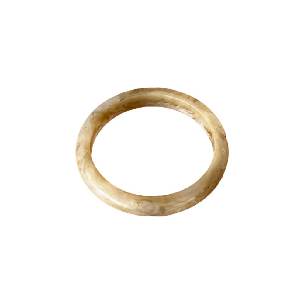 Stackable Round Bangle Muticolor Geometric Bracelets Vintage Resin Bracelets Lady Gifts