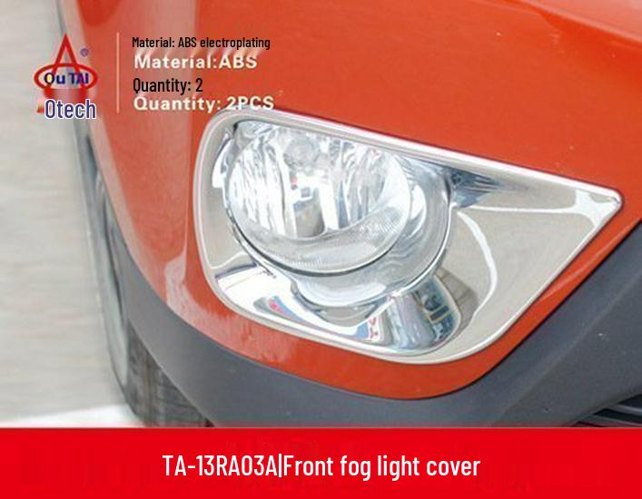Fits 13-15 Toyota RAV4 Front & Rear Fog Light Decorative Covers
