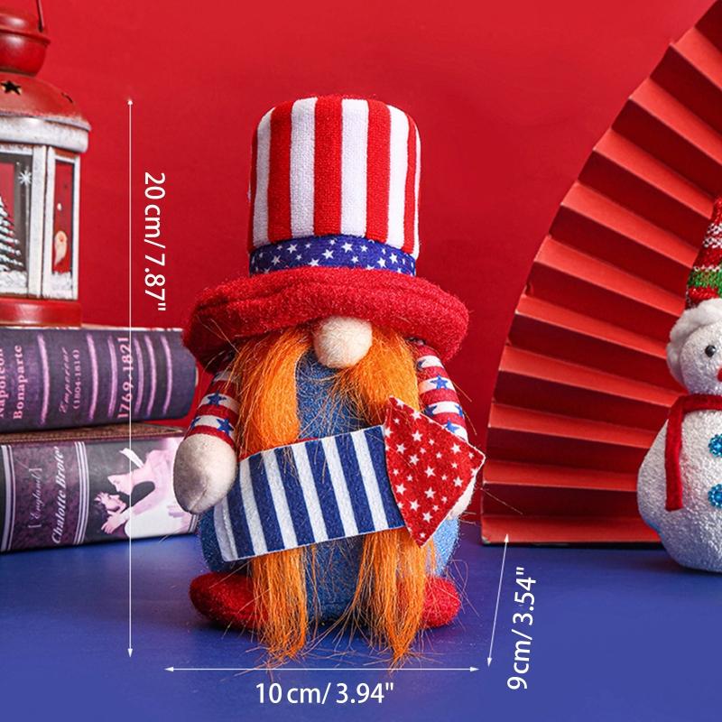 4th Of July for Doll Hats Patriotic Dolls American Flag for Doll Party Memorial Day Veteran Day Independence Day