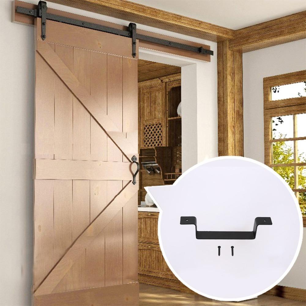 Durable Door Pull Handle Easy Install Sliding Door Handle Modern Barn Door Handle Closet