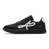 Anta Dance Trendy Versatile Non-Slip Casual Shoes Women Sneakers Black Ivory-White 922618009-10