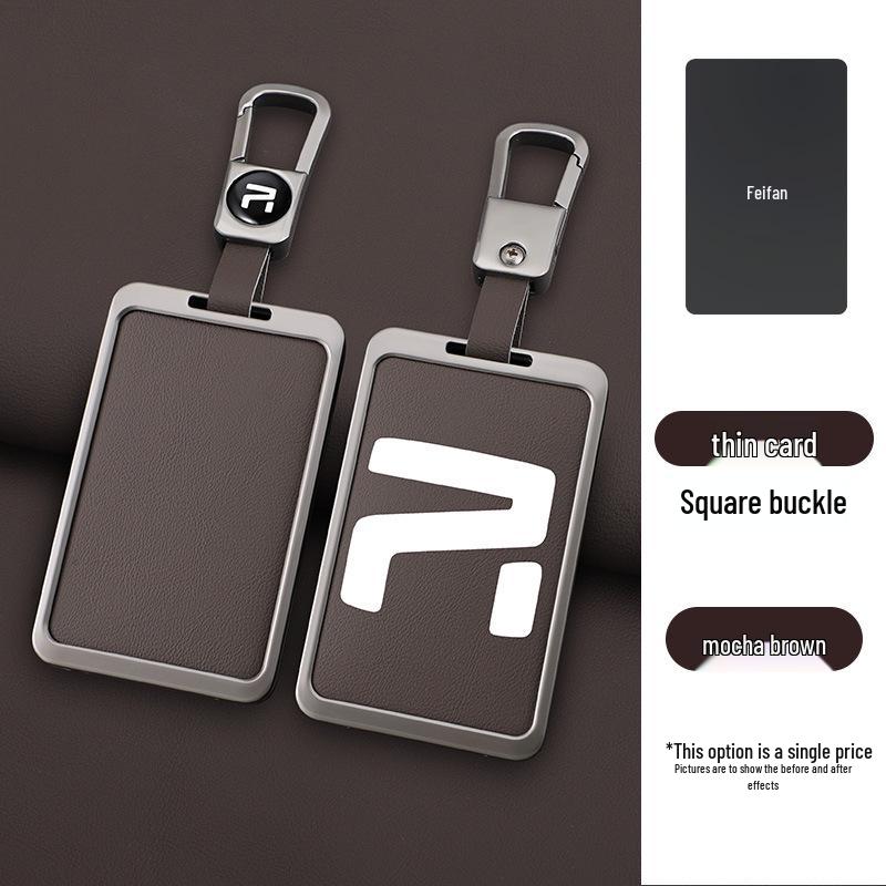 2024 Rising R7 F7 NFC Card Holder: Zinc Alloy Protective Shell for Cars