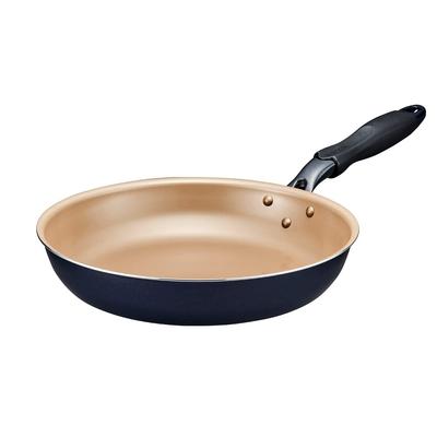 Evercook Frying Pan 28cm For Gas Fire Only Lightweight Days Frying Pan PFOA Free Navy Doshisha [500 Warranty] Non-Stick