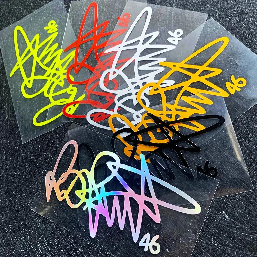 Rossi Signature Motorcycle Sticker Reflective Decal for Honda Monkey 125 CBR900 Rr Sc 33 Hornet 600 MSX 125 ADV 350 CB1000